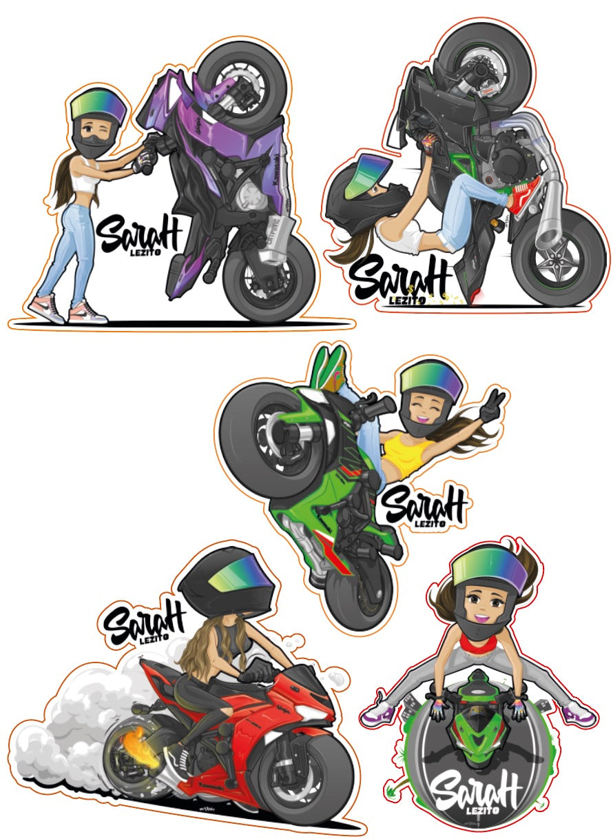 "Cartoon" Stickers pack
