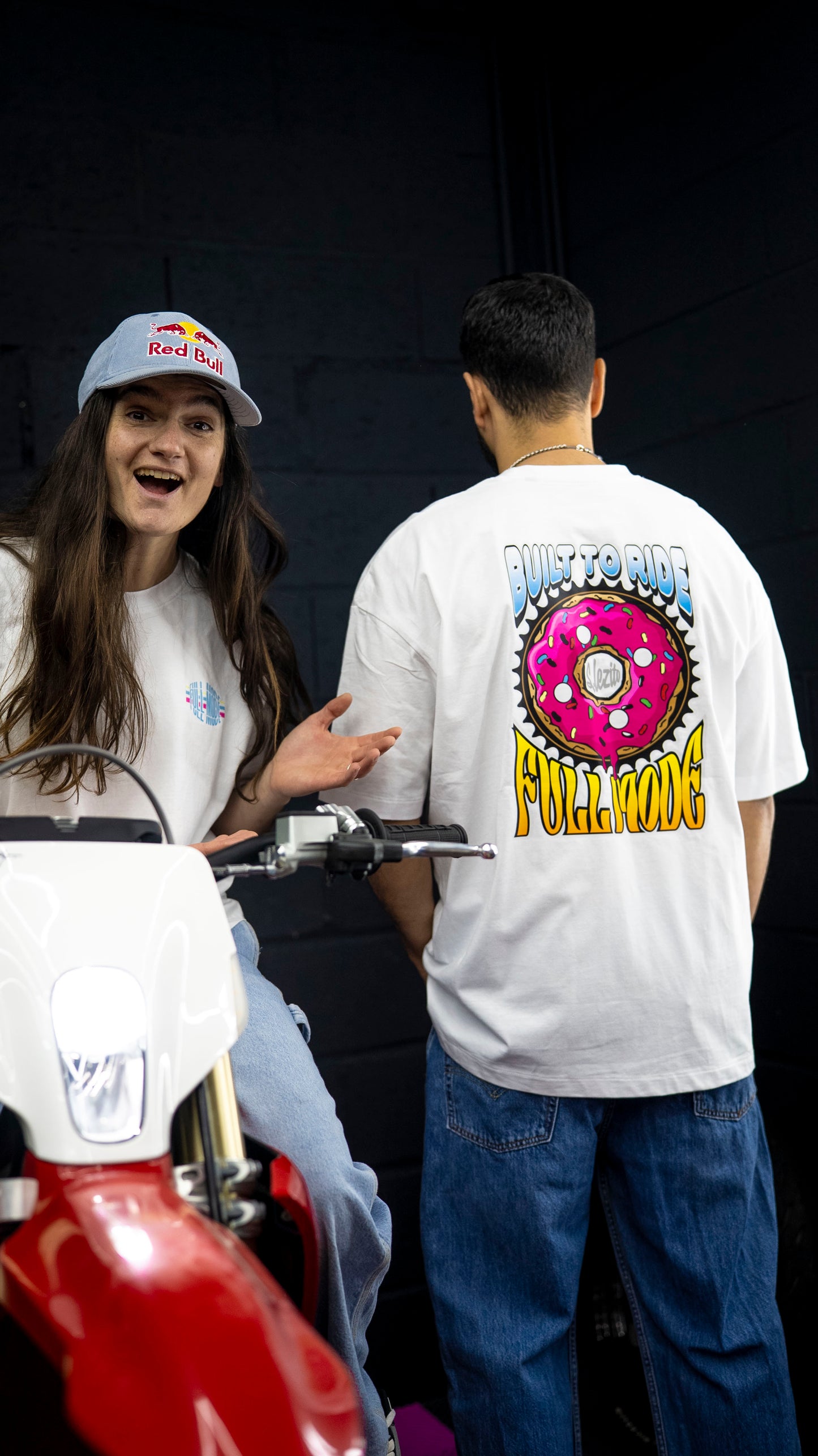 T-shirt oversize "FULL MODE"